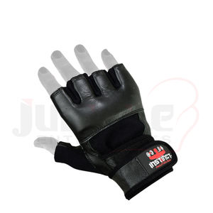 Guantes de Piel de Alta Calidad Transpirables de Medio Dedo para Levantamiento de Pesas Profesional, Guantes Deportivos Unisex para Gimnasio y Entrenamiento - Product Image 2