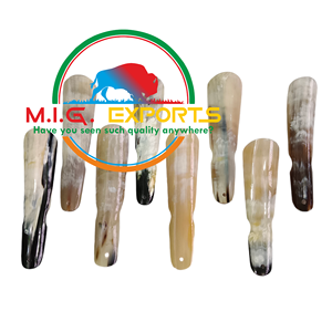 Calzador de cuerno de búfalo para hombres, mujeres, niños y niñas. La mejor calidad y de primer nivel. - Product Image 1