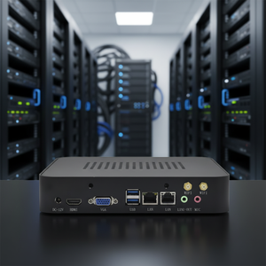 พอร์ตไฟเบอร์ SFP แบบคู่4 Intel I226-V 2.5G LAN pfense VPN เราเตอร์เครือข่ายความปลอดภัย Rockchip Mini PC สำหรับใช้ไฟร์วอลล์ - Product Image 1