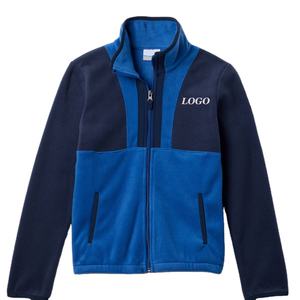 Sweat-shirt en molleton de haute qualité avec logo personnalisé pour garçons / Prix de gros pour les acheteurs en gros avec design à blocs de couleur décontracté - Product Image 1