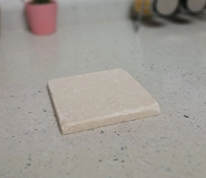 Sous-verre carré en marbre de forme carrée, décor de table de luxe, sous-verre écologique en marbre avec taille personnalisée, nouveau modèle vendu à chaud - Product Image 5