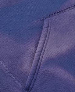 Custom 100% algodón Heavyweight Acid Wash Vintage French Terry Pullover Mens Hoodies Distressed Sun Faded Hoodie para hombres - Product Image 4