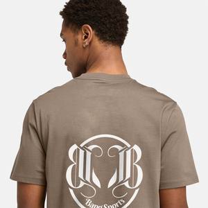 เสื้อยืดแขนสั้นของผู้ชายผ้าฝ้าย100% ผ้าเนื้อละเอียดเนื้อแน่นซักง่ายสำหรับฤดูร้อน - Product Image 2