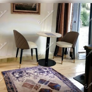 ใหม่เฟอร์นิเจอร์บาร์คาเฟ่โรงแรมล็อบบี้โต๊ะและเก้าอี้สำหรับโรงแรมคาเฟ่ห้องทานอาหารเก้าอี้ไม้และโต๊ะ - Product Image 5