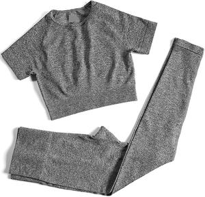 Tops de Fitness de cintura alta, conjunto de retraso de calidad para mujeres, gimnasio, Fitness, Yoga, entrenamiento, conjunto de Yoga para mujeres, venta al por mayor - Product Image 4