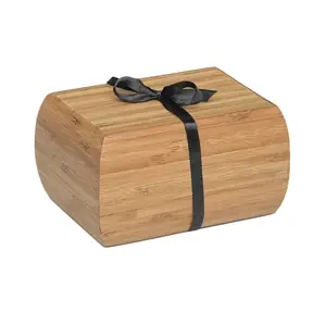 Fabricación mayorista de urna de bambú de estilo americano barata para cenizas ODM urna de cremación de madera decorativa de Vietnam - Product Image 1