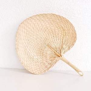 Éventail à main en bambou naturel coloré DRAGONEX, écologique, souvenir, logo personnalisé peint, utilisation pour mariage, promotionnel, Vietnam - Product Image 1