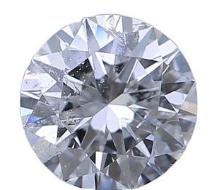 1กะรัต IGI เพชรโซลิแทร์ทรงหลวมที่ผ่านการรับรองแล้วเพชรเม็ดกลมเจียระไนสีขาวเกรด g สี I2ใสเพชรหลวม - Product Image 1