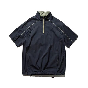 Wholesale Outdoor Custom <b>Men</b> Sleeve Reversible Golf <b>Pullover</b> High Performance <b>Jacket</b> Water-resistant Windbreaker - Product Image 1