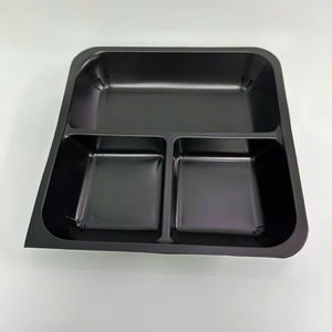 PET PS PP <b>Plastic</b> <b>Tray</b> Box for Packaging - Multi-function Supermarket <b>Plastic</b> <b>Tray</b> for Meat - Product Image 1