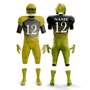 Prix de gros direct d'usine, OEM personnalisé, uniformes de football américain respirants, maillots d'équipe durables, pantalons, entraînement de jeu - Product Image 2