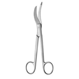 Tijeras para Episiotomía WALDMANN, Instrumentos Médicos de Acero Inoxidable de Alta Calidad para Cirugía Obstétrica y Ginecológica, 18 cm de Longitud - Product Image 1