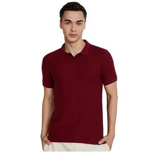 Camiseta con cuello de aspecto inteligente de la mejor calidad para hombre, uso adecuado con estilo de ajuste cómodo, disponible a granel - Product Image 3