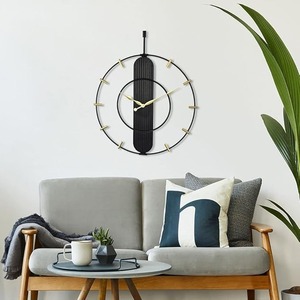 Unique French Round Shape Metal Wall <b>Clock</b> Best Design Fancy Wall Hanging <b>Clock</b> High Quality Handmade Fancy <b>Clock</b> - Product Image 1