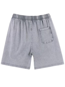 Nouveaux shorts en coton pour hommes, personnalisés, confortables, décontractés, à taille ajustable avec cordon de serrage, fabriqués au Bangladesh - Product Image 5