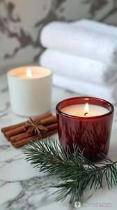 Bougie parfumée en verre ambré avec couvercle noir, cire de soja, aromathérapie, décoration intérieure, cadeau de mariage, vente en gros, fournitures d'étiquetage - Product Image 2