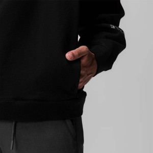 Sweat-shirt à col rond pour hommes avec tissu en coton doux et coupe classique, parfait pour une tenue décontractée de tous les jours - Product Image 3