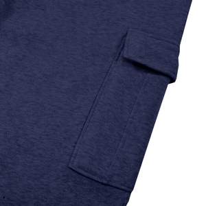 Pantalons de survêtement vintage & sweat à capuche survêtements personnalisés ensembles de jogging à capuche de couleur unie tissu doux en gros Streetwear survêtements - Product Image 3