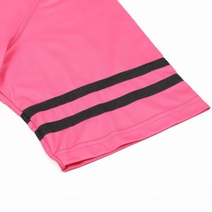 SIBRIN Maillot de Football Américain Sublimé Fabriqué en Usine Logo Personnalisé Polyester Tendance T-shirt de Rugby Rétro Col en V Surdimensionné - Product Image 5