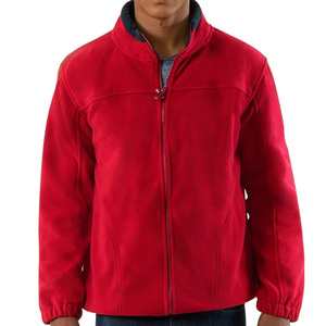 Vêtement de sport de haute qualité Coupe décontractée Veste en polaire à fermeture éclair durable pour hommes Essentiel Nouveau Confortable Respirant Veste chaude - Product Image 1
