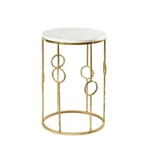 Modern iron frame tables durable construction with timeless style for home or restaurants decoration hot arrival best selling - Product Image 1