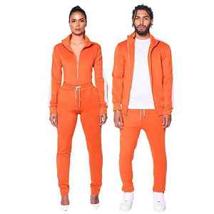 Personalizado 480 GSM 100% algodón Baggy Fleece Oversized Hoodie Jogger Set Hombres 2 piezas Sweatsuit Cremallera Chándales - Product Image 1
