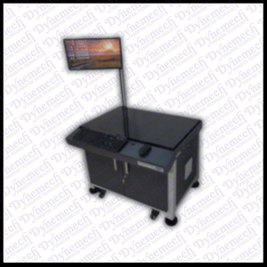 Mesa de Equipos de Metrología de Precisión Antivibración Dynemech Elegante con Acero al Carbono y Hierro Fundido de 300 kg para Rondcom Nex P-63 - Product Image 2