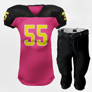 Camiseta de Fútbol Americano de Poliéster para Adultos, Personalizada, de Manga Corta, Antibacteriana y Transpirable - Product Image 1