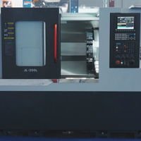 Centro de Mecanizado CNC Comercial LK-200L con Cama Inclinada de Gran Alcance y Giro de 600 mm