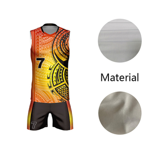 Camisetas de voleibol con diseño OEM y logotipo personalizado, uniformes de voleibol impresos por sublimación profesional - Product Image 2