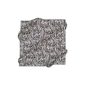 ผ้าพันคอไหมเครปซาตินพิมพ์ลายเรขาคณิต ขนาด 90x90 ซม. - Product Image 1