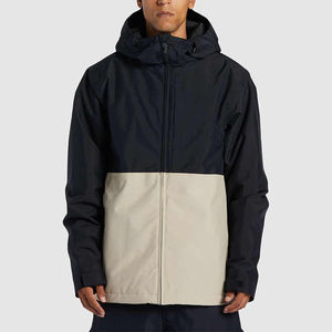 Chaqueta Cortavientos para Hombre con Cuello Alto y Revestimiento Personalizado, Transpirable, con Capucha Ajustable, Nueva Llegada, Venta al Por Mayor - Product Image 1