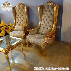 Sillas decorativas de diseño clásico para sala de estar, sillas decorativas elegantes para sala de estar, sillas de salón talladas a mano de estilo europeo - Product Image 6