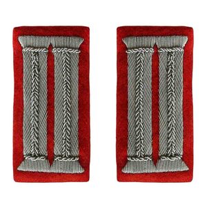 Services administratifs de haute qualité Garget Blue General Collar Tabs en nylon durable Polyester Collar Badges Ronpex - Product Image 6