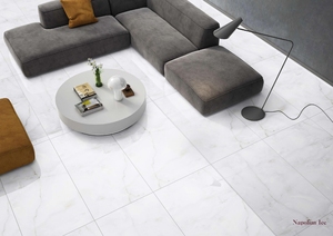 Carreaux en porcelaine émaillée antibactériens au design italien moderne, «glace napolienne» antidérapante pour villas, centres commerciaux, écoles et hôtels - Product Image 3