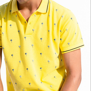 2024 polos personalizados de colores pastel sólidos Golf y ropa semi formal informal Polo para hombre verano nuevo diseño impreso camisa OEM - Product Image 5