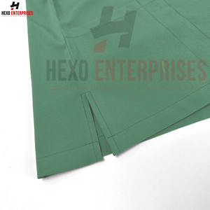 ชุดสครับสำหรับทุกเพศวัสดุสแปนเด็กซ์ชุดเครื่องแบบโรงพยาบาลชุดสครับสำหรับฤดูร้อนผลิตตามสั่ง - Product Image 4