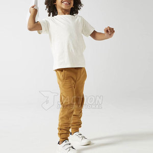 Pakistan Made <b>Cheap</b> Price Solid Color Kids <b>Joggers</b> High Quality Comfortable Kids Casual <b>Joggers</b> - Product Image 5