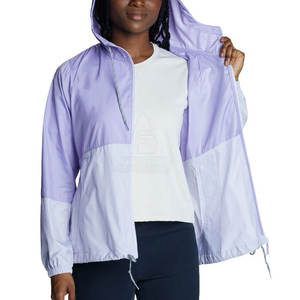 Veste coupe-vent en tricot d'hiver style streetwear - Vente en gros, tailles plus grandes, à capuche, polyester/nylon, tailles personnalisables - Product Image 4