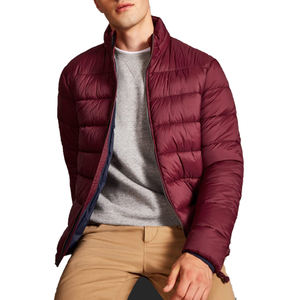 Chaqueta de Invierno para Hombre, Estilo Casual, con Capucha y Cremallera, Ligera y de Alta Calidad, con Etiquetas de Tela No Tejida Impresas - Product Image 1