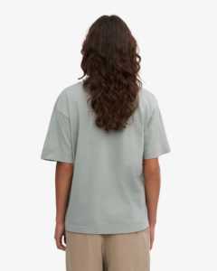 2025 Offre Spéciale bas prix surdimensionné à manches courtes T-shirts pour femmes couleur unie 100% coton ample surdimensionné t-shirt - Product Image 5