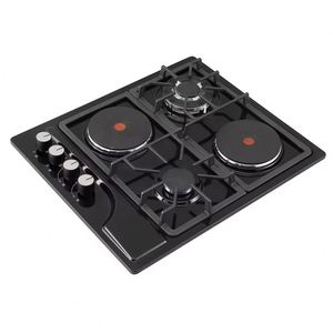 Table de cuisson à gaz encastrable en acier inoxydable, classe A, à quatre brûleurs, chauffage rapide, pour usage domestique - Product Image 1
