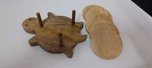 Posavasos de madera para té y café - Product Image 4