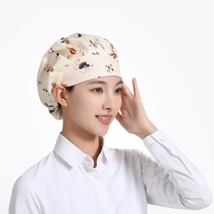 100% coton doux soins infirmiers gommage casquettes pour femmes hommes chapeaux chirurgicaux médicaux pour chirurgiens dentistes travailleurs sanitaires cheveux longs Cardlock - Product Image 1