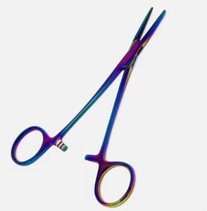 Pinzas Quirúrgicas Hemostáticas Personalizadas para Control de Sangre, de Acero Inoxidable, Manuales, con Certificación CE Clase II, para Uso Hospitalario - Product Image 1