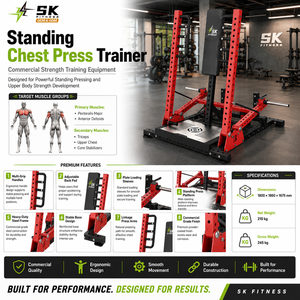 Macchina Professionale SK per Pressa Pettorale, Attrezzatura da Palestra Resistente, Macchina Fitness Professionale per Allenamento <span class=keywords><strong>Pettorali</strong></span> a Carico a Piastre - Product Image 2