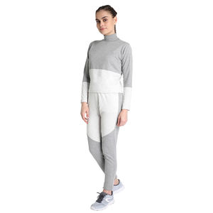Custom Streetwear Womens Sweat Suits Outdoor Cotton Jogger <b>Crewneck</b> Sweatsuit Two Piece Plus Size Woman Tracksuit Set - Product Image 2