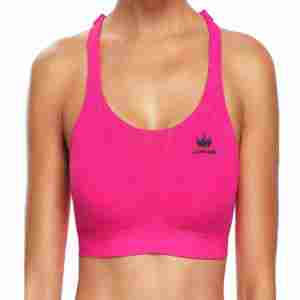 Vente en gros logo personnalisé haut élastique dos nu dos nu ensemble de soutien-gorge de sport de gymnastique respirant vêtements de fitness pour entraînement - Product Image 4