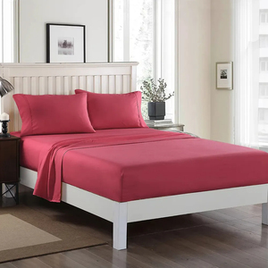 Ensemble de literie personnalisé avec couvre-lit Queen, drap de lit en tissu 100% polyester, ensemble de literie 4 pièces - Product Image 2