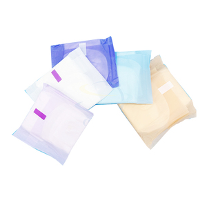 Hoja superior de bambú 100%, servilleta sanitaria de algodón orgánico ecológico degradable, almohadillas <span class=keywords><strong>sanitarias</strong></span> suaves OEM, Material Natural - Product Image 3